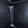 Axor ShowerSolutions Termostatick sprchov batria Select 600/90 na 4 spotrebie, chrm