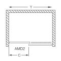 Roth AMBIENT LINE AMD2 posuvn dvere