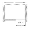 Roth AMBIENT LINE AMD2 posuvn dvere