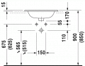 Duravit HAPPY D. 48 x 40,5 cm