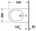 Duravit HAPPY D. s automatickm sklpanm