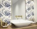 Paradyz PORCELANO Blue ciana Ondulato