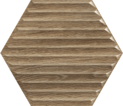 Paradyz WOODSKIN Wood Heksagon Struktura B ciana