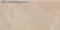 Paradyz IBIS Beige Stopnica Prosta Mat.