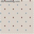 Paradyz MODERNIZM Bianco Mozaika Prasowana K.3,6X4,4 Mix A