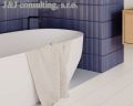 Paradyz NEVE Creative Dark Blue ciana Struktura Mat