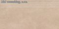 Paradyz SILKDUST Beige Stopnica Prosta Nacinana Mat. 29,8X59,8 G1