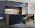 Paradyz URBAN Colours Blue Struktura B ciana