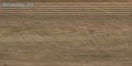 Paradyz CARRIZO wood stopnica prosta struktura mat