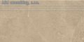 Paradyz ARCHICROSS concrete beige stopnica prasowana mat.