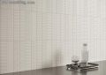 Paradyz DUO tonne white cegie�ka struktura a mat