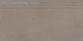 Paradyz MARTIX brown stopnica prasowana mat