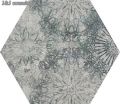 Paradyz SWEET grey heksagon struktura �ciana po�ysk