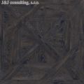 Paradyz WOODCORE black mix gres szkl. rekt. struktura mat.