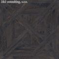 Paradyz WOODCORE black mix gres szkl. rekt. struktura mat.