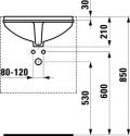 Laufen BIJOU 52 x 45,5cm, 811230