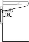 Laufen LIBERTYLINE SET 80 x 55cm,  811478