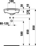 Laufen TRAISEN 36 x 24,5cm,811932