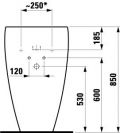 Laufen IL BAGNO ALESSI ONE 52 x 53 cm