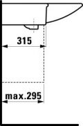 Laufen PALACE  180 x 57cm, 812606