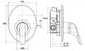 Ideal Standard CERAPLAN New sprchov podomietkov