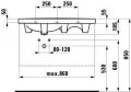 Laufen TALUX 91 x 55,5cm,  814671