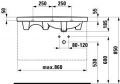 Laufen TALUX 91 x 55,5cm, 814672