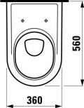 Laufen LAUFEN PRO hlbok splachovanie