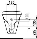 Laufen LIBERTYLINE hlbok splachovanie