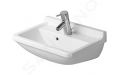 Duravit Starck 3 Umvadlo, 50x36 cm, s prepadom, s otvorom na batriu, biela