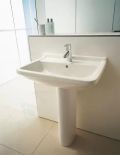 Duravit Starck 3 Umvadlo, 60x45 cm, s prepadom, s otvorom na batriu, biela