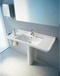 Duravit Starck 3 Umvadlo nbytkov 1050x485 mm, s 1 otvorom na batriu, biela