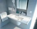 Duravit Starck 3 Umvadlo, 85x49 cm, s prepadom, s otvorom na batriu, biela