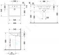 Duravit Starck 3 Umvadlo 60x55 cm, bezbarirov, 1 otvor na batriu, s WonderGliss, alpsk biela