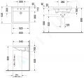 Duravit Starck 3 Umvadlo, 60x55 cm, s 1 otvorom na batriu, biela