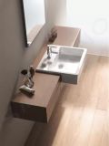 Duravit Vero Umvadlo zpustn, 55x47x17 cm, s 1 otvorom na batriu, s WonderGliss, biela