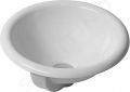 Duravit Architec Umvadlo s prepadom, priemer 40 cm, WonderGliss, biela