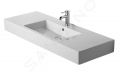Duravit Vero Umvadlo 125x49 cm, s 1 otvorom na batriu, s WonderGliss, alpsk biela