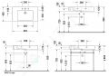 Duravit Vero Umvadlo, 85x49 cm, s prepadom, s otvorom na batriu, biela