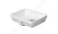 Duravit Vero Umvadlo zpustn, 43x32 cm, s prepadom, biela