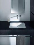 Duravit Vero Umvadlo zpustn, 485x315 mm, s prepadom, WonderGliss, biela