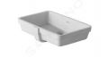 Duravit Vero Umvadlo zpustn, 49x32 cm, s prepadom, biela