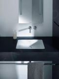 Duravit Vero Umvadlo zpustn, 49x32 cm, s prepadom, biela