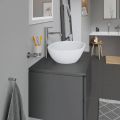 Duravit Bathroom_Foster Um�vadlo na dosku, 50x35 cm, s prepadom, bez otvoru na bat�riu, biela