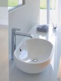Duravit Bathroom_Foster Um�vadlo na dosku, 50x35 cm, s prepadom, bez otvoru na bat�riu, biela