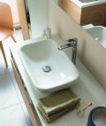 Duravit DuraStyle Umvadlo na dosku, 60x38 cm, bez prepadu, biela