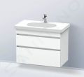 Duravit D-Code Umvadlo Med, 85x48 cm, s 1 otvorom na batriu, alpsk biela