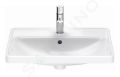 Duravit D-Neo Umvadlo zpustn, 600x440 mm, 1 otvor na batriu, biela