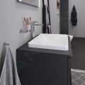 Duravit D-Neo Umvadlo zpustn, 600x440 mm, bez otvoru na batriu, s WonderGliss, biela