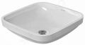 Duravit DuraStyle Umvadlo nbytkov, 40x40 cm, s WonderGliss, biela
